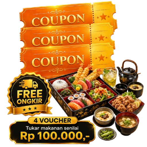 Voucher Makan 100 Rb Free Ongkir